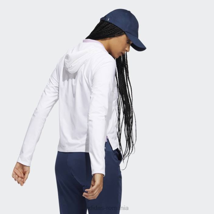 Adidas hanorac căptușit vânt.rdy modă albă femei alb 2JBN2984