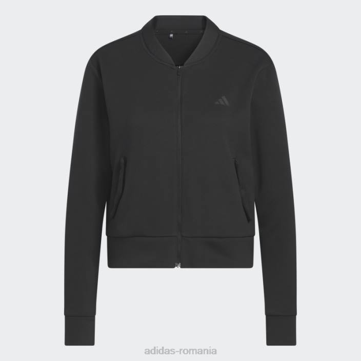 Adidas jacheta bomber de golf neagra adidas femei negru 2JBN9966