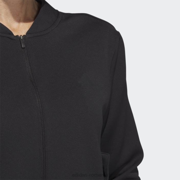 Adidas jacheta bomber de golf neagra adidas femei negru 2JBN9966