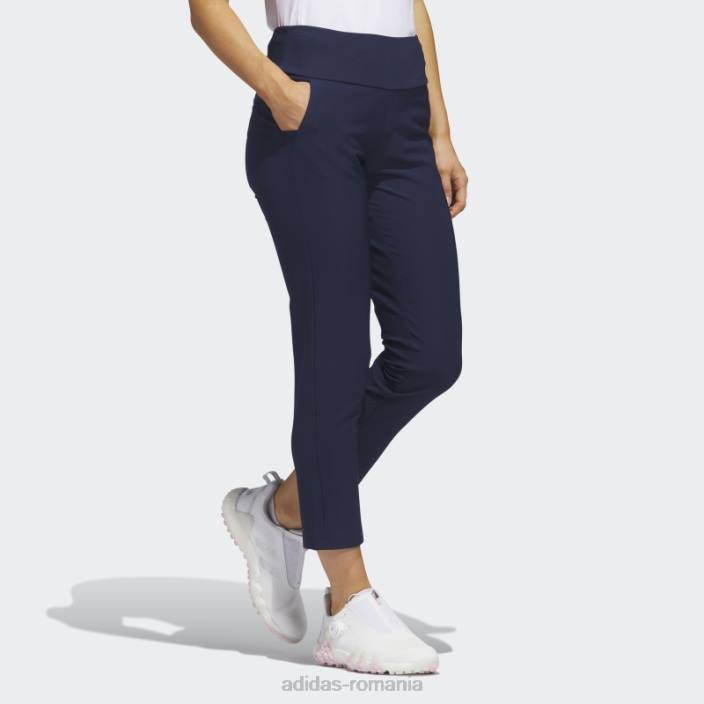 Adidas pantaloni adidas cu tragere la gleznă bleumarin femei marina 2JBN2625