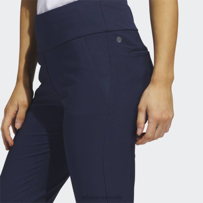 Adidas pantaloni adidas cu tragere la gleznă bleumarin femei marina 2JBN2625