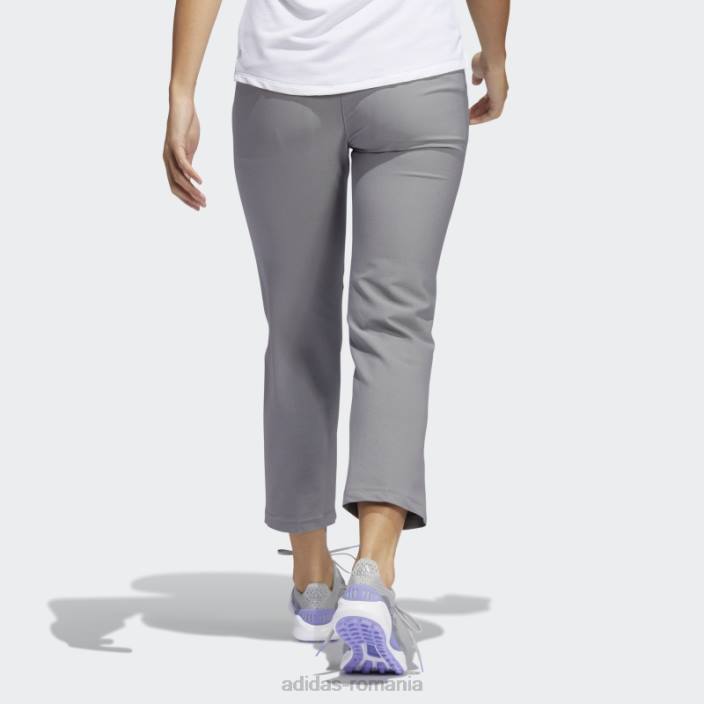 Adidas pantaloni cu tragere la gleznă gri fashion femei gri 2JBN2534