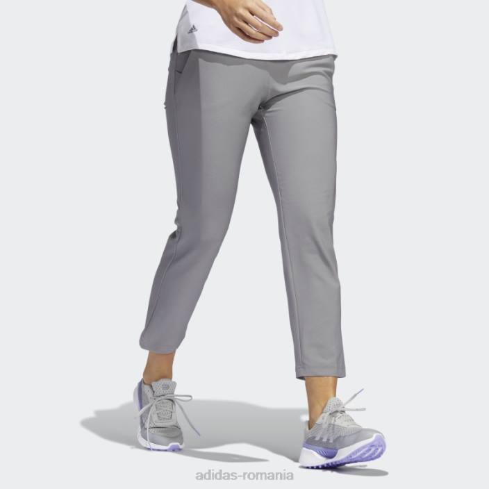 Adidas pantaloni cu tragere la gleznă gri fashion femei gri 2JBN2534