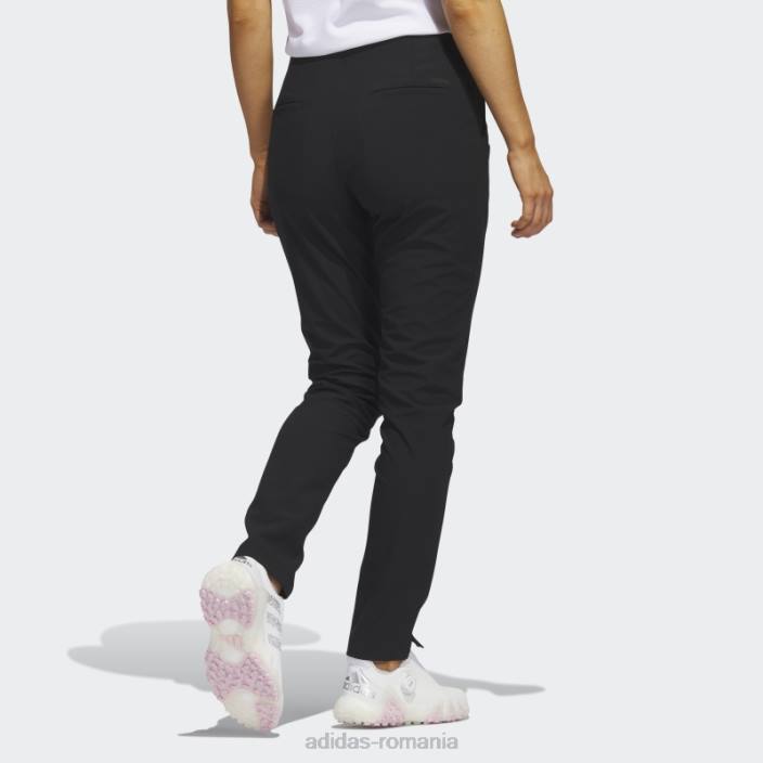 Adidas pantaloni cu tragere pintuck la moda neagra femei negru 2JBN9924
