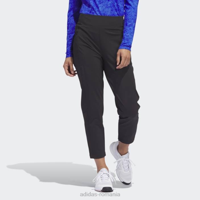 Adidas pantaloni de golf cu tragere la glezna ultimate365 tour negri femei negru 2JBN10207