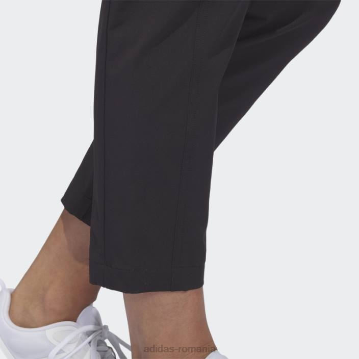 Adidas pantaloni de golf cu tragere la glezna ultimate365 tour negri femei negru 2JBN10207