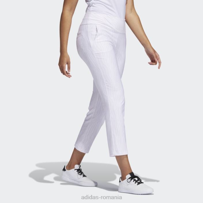 Adidas pantaloni la gleznă imprimați ultimate365 roz femei roz/alb 2JBN3751