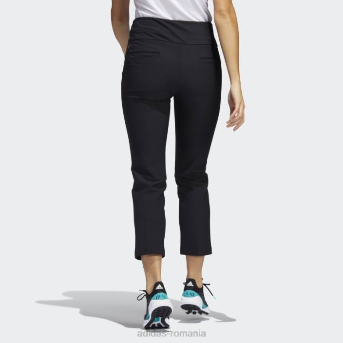 Adidas pantaloni negri cu tragere la gleznă femei negru 2JBN16375