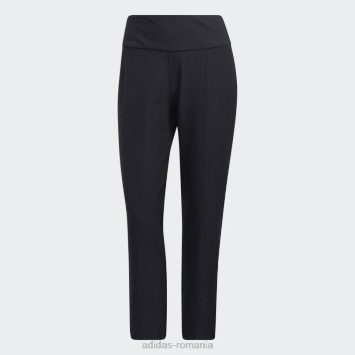 Adidas pantaloni negri cu tragere la gleznă femei negru 2JBN16375