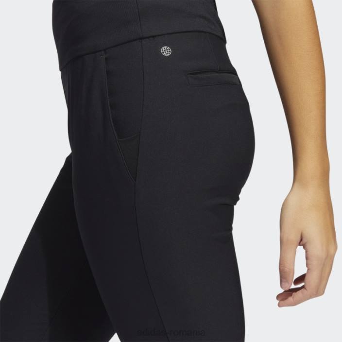 Adidas pantaloni negri cu tragere la gleznă femei negru 2JBN16375