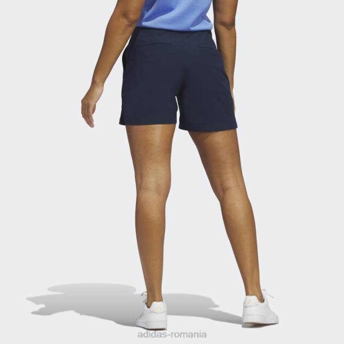 Adidas pantaloni scurți de golf cu tragere de 5 inci, blumarin, la modă femei marina 2JBN9743