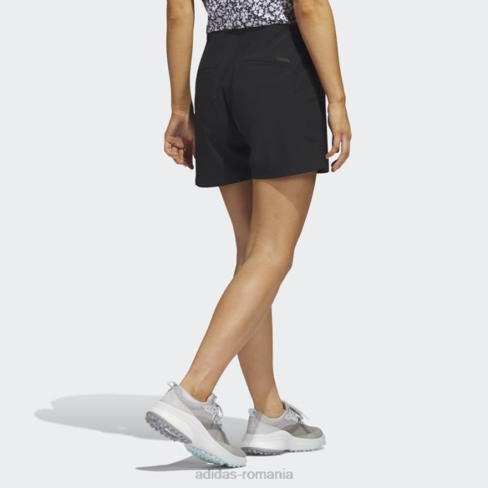 Adidas pantaloni scurți de golf pintuck de 5 inci, negru adidas femei negru 2JBN10146