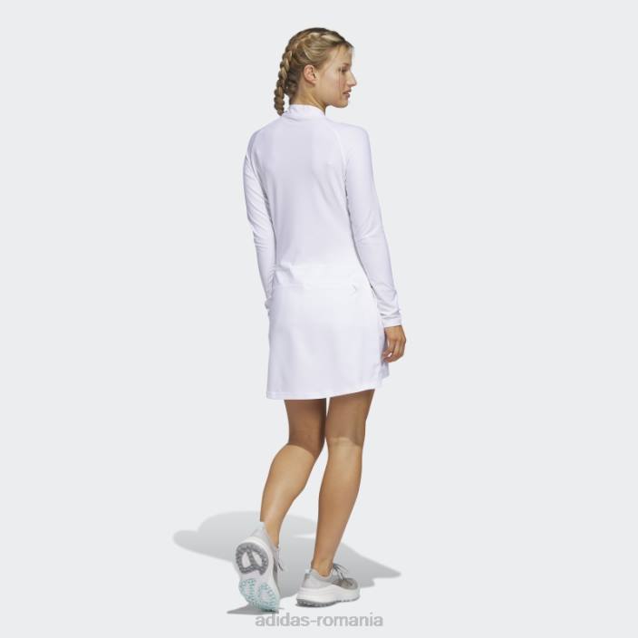 Adidas rochie de golf albă cu mânecă lungă adidas femei alb 2JBN9969