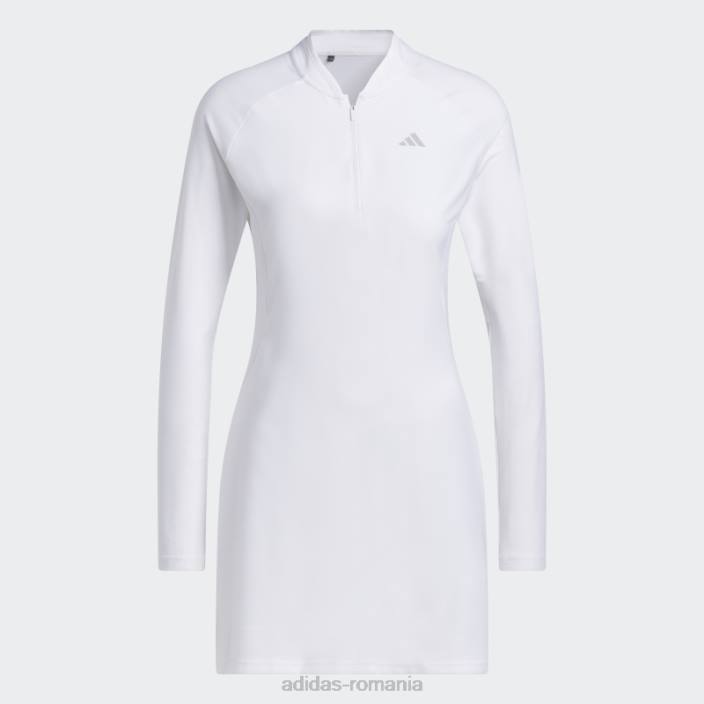 Adidas rochie de golf albă cu mânecă lungă adidas femei alb 2JBN9969