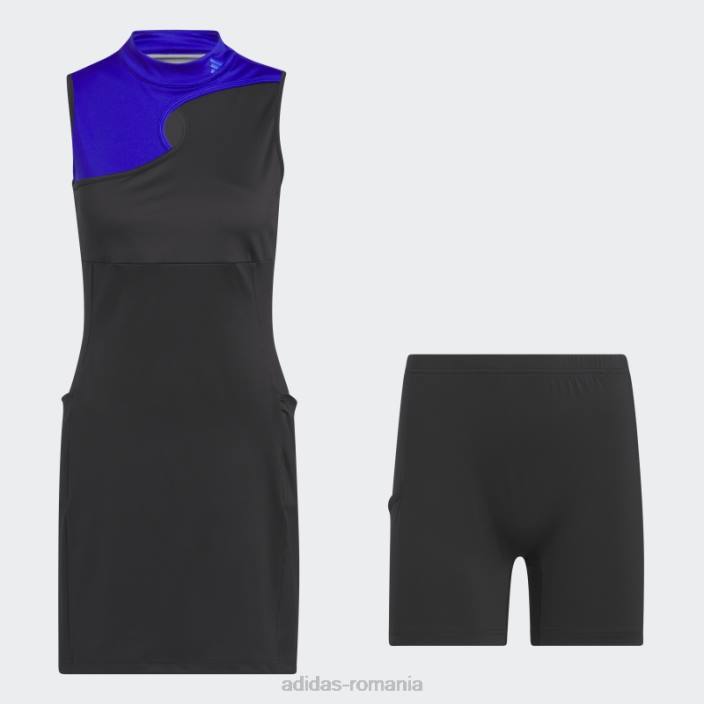 Adidas rochie de golf colorblocked ultimate365 tour negru adidas femei negru 2JBN16902