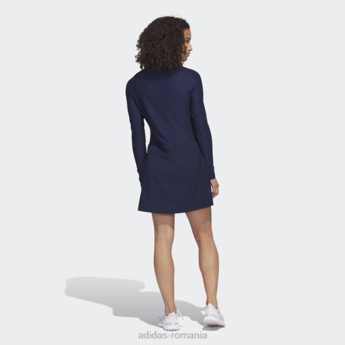Adidas rochie de golf cu mânecă lungă bleumarin la modă femei marina 2JBN9567