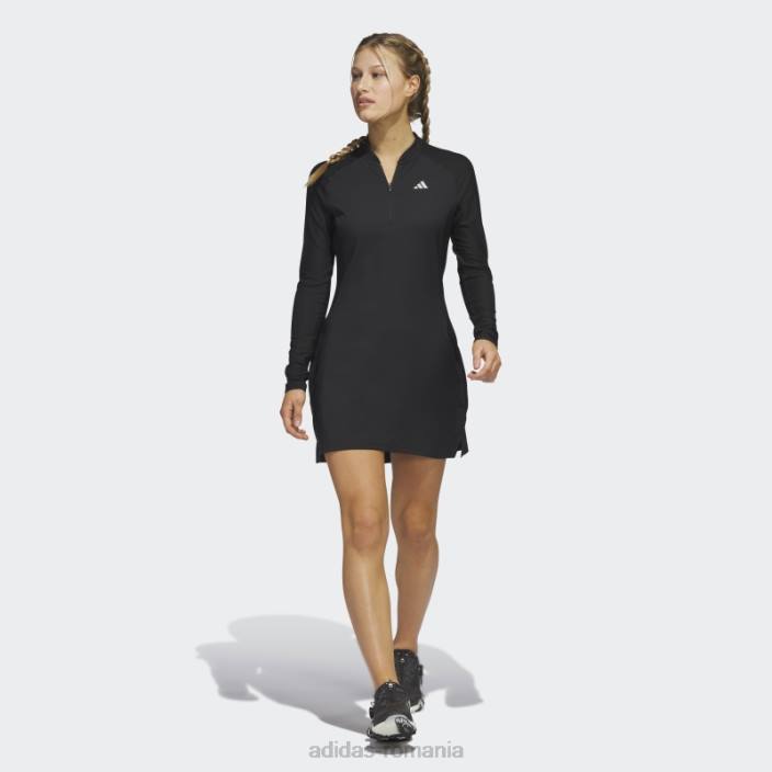 Adidas rochie de golf cu maneca lunga neagra femei negru 2JBN9770