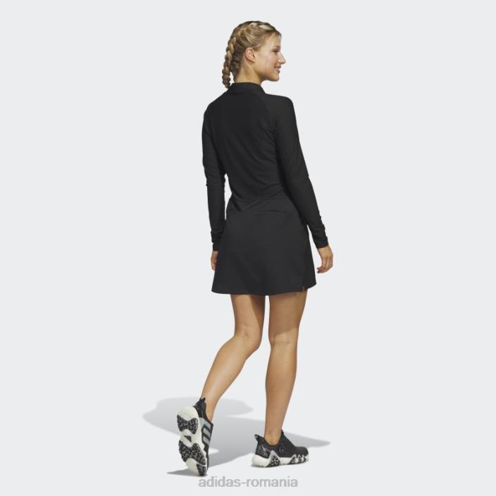 Adidas rochie de golf cu maneca lunga neagra femei negru 2JBN9770