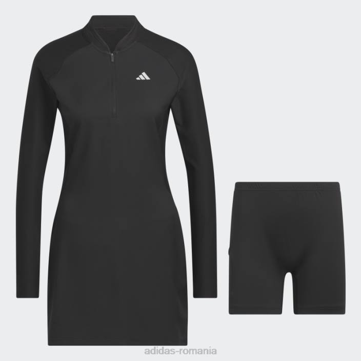 Adidas rochie de golf cu maneca lunga neagra femei negru 2JBN9770