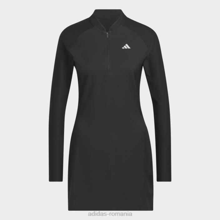 Adidas rochie de golf cu maneca lunga neagra femei negru 2JBN9770