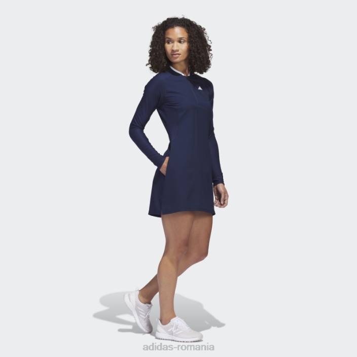 Adidas rochie golf cu maneca lunga bleumarin adidas femei marina 2JBN2664