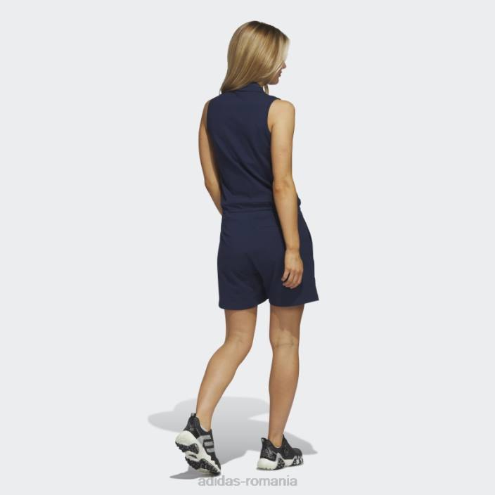 Adidas salopetă de golf din tricot bleumarin femei marina 2JBN10120