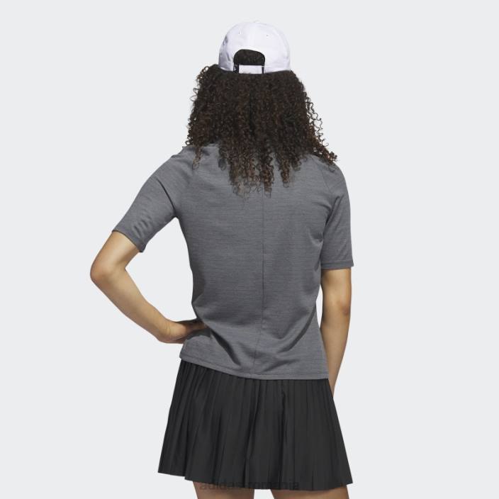 Adidas tricou polo de golf negru cu jumătate de mânecă ultimate365 tour neprezentare femei negru 2JBN17002