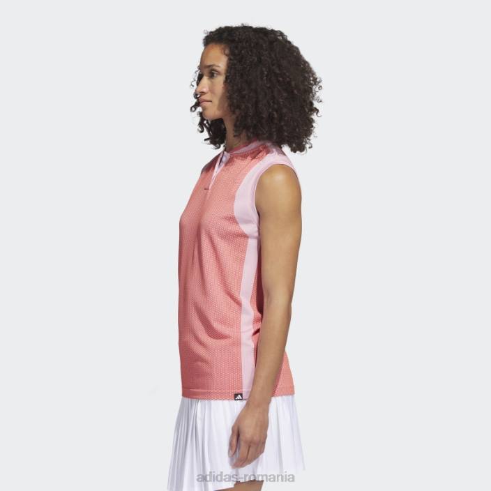 Adidas tricou polo fără mâneci ultimate365 tour, roșu femei roșu 2JBN17131