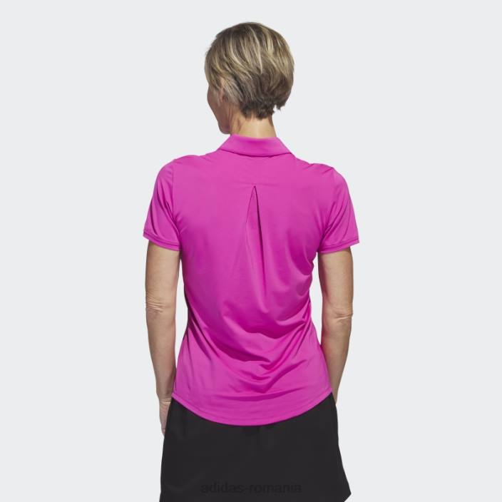 Adidas tricou polo fucsia ultimate365 solid adidas femei fucsie 2JBN2613