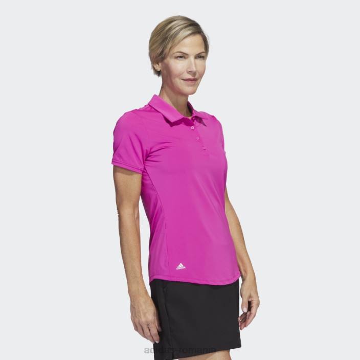 Adidas tricou polo fucsia ultimate365 solid adidas femei fucsie 2JBN2613