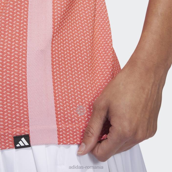 Adidas tricou polo roșu ultimate365 tour fără mâneci primeknit adidas femei roșu 2JBN9051
