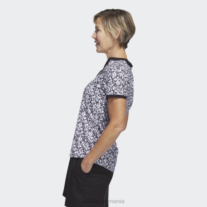 Adidas ultimate365 golf polo negru adidas femei alb negru 2JBN10002