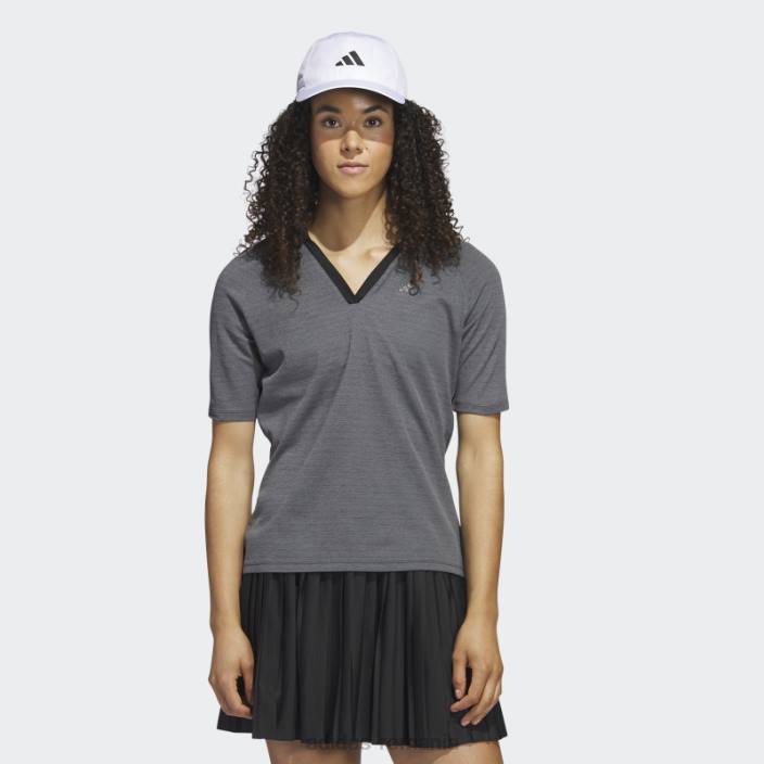 Adidas ultimate365 tour neprezentare tricou polo de golf cu jumătate de mânecă, negru femei negru 2JBN9769