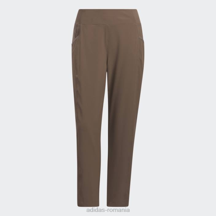 Adidas ultimate365 tour pantaloni de golf cu tragere la glezna pământ femei Pământ 2JBN16807