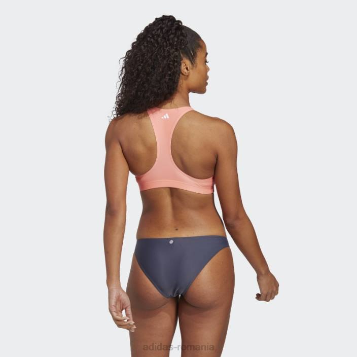 Adidas baruri mari bikini coral femei coral/marine/alb 2JBN9710