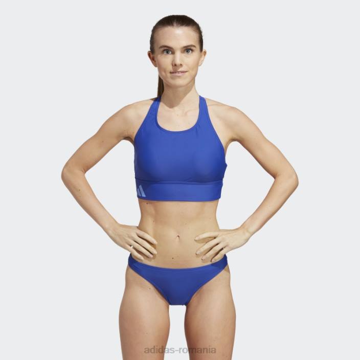 Adidas bikini de plajă cu marca albastră femei albastru 2JBN16985