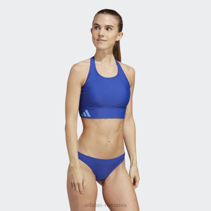 Adidas bikini de plajă cu marca albastră femei albastru 2JBN16985