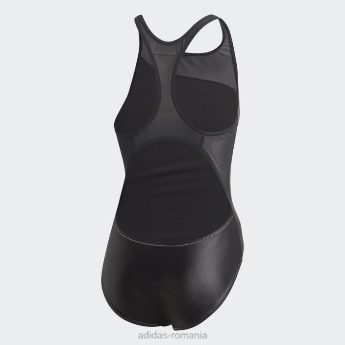 Adidas costum de baie glam-on lucios negru adidas femei negru 2JBN17508
