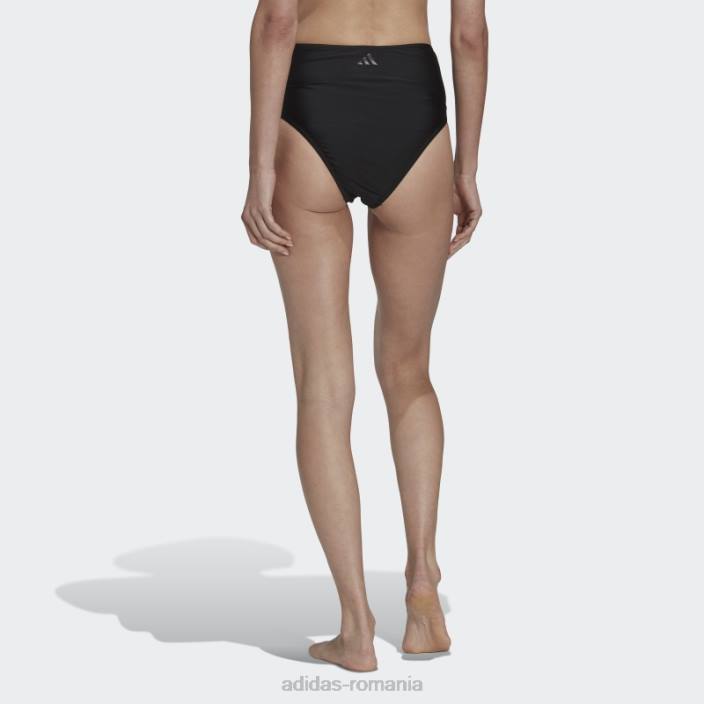 Adidas pantaloni de bikini negri cu talie înaltă adidas femei negru 2JBN16707