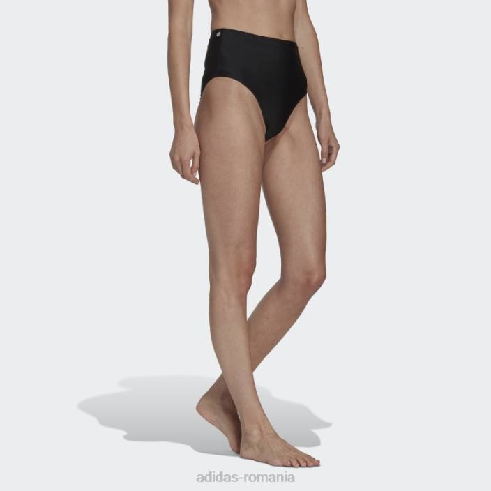 Adidas pantaloni de bikini negri cu talie înaltă adidas femei negru 2JBN16707