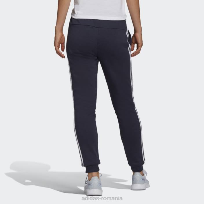 Adidas essentials fleece pantaloni cu 3 dungi cerneală femei cerneală/alb 2JBN2714