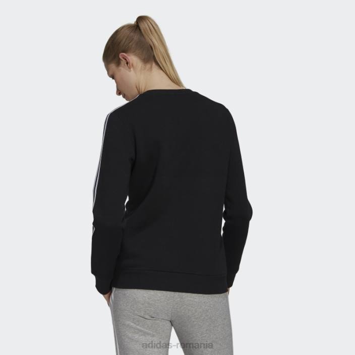 Adidas hanorac fleece cu 3 dungi negru adidas femei alb negru 2JBN2994