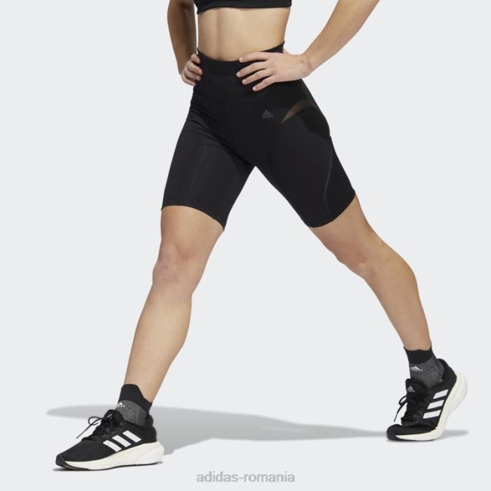 Adidas Jambiere scurte de antrenament negru croite hiit 45 secunde femei negru 2JBN10510