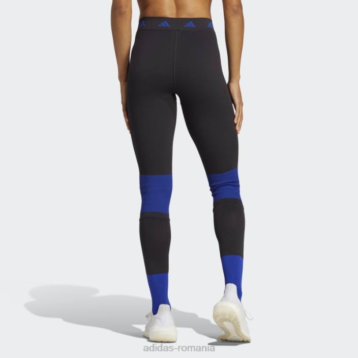 Adidas Leggings negri fără sudură techfit recharge femei negru 2JBN16831