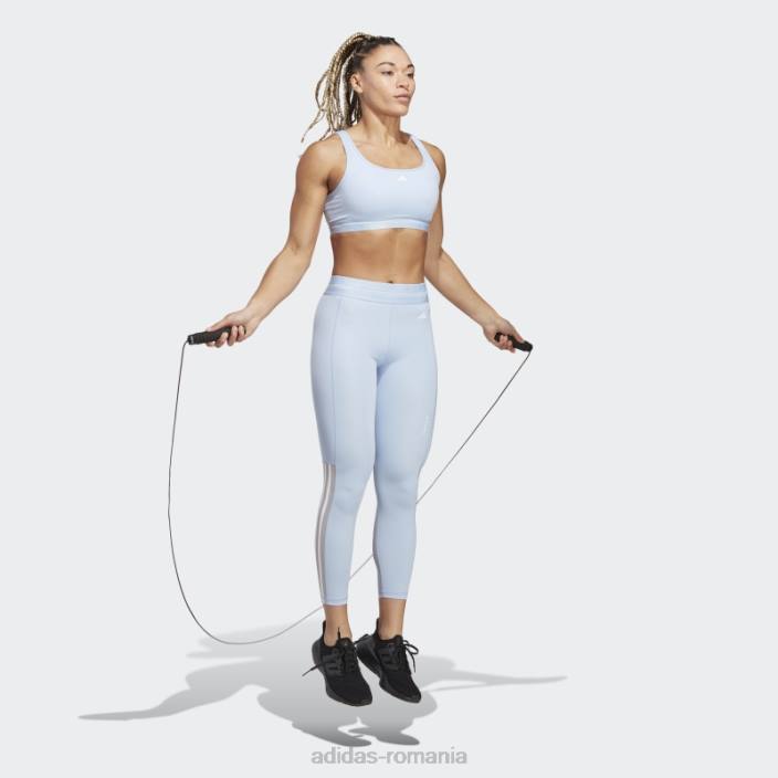 Adidas Leggings techfit hyperglam 7/8 albastru zori femei zori albastre 2JBN17468