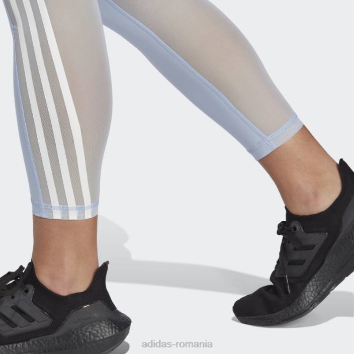 Adidas Leggings techfit hyperglam 7/8 albastru zori femei zori albastre 2JBN17468