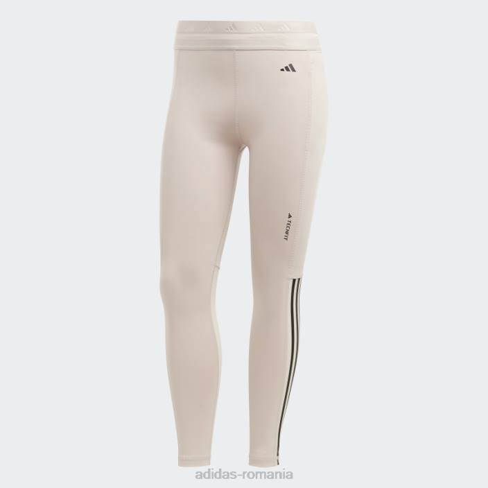 Adidas Leggings techfit hyperglam 7/8 taupe adidas femei taupe 2JBN9654