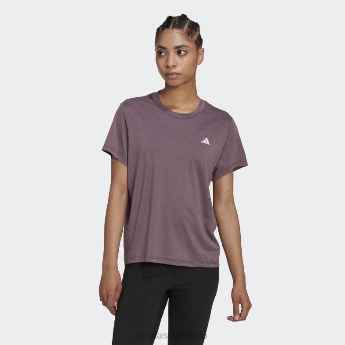 Adidas Maroon aeroready făcut pentru antrenament tricou minim femei maro 2JBN10433