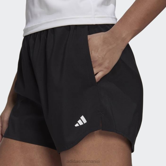Adidas aeroready făcut pentru antrenament pantaloni scurți negri adidas femei alb negru 2JBN16830