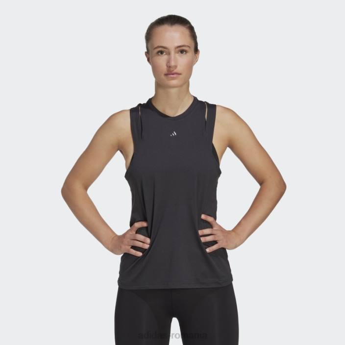 Adidas aeroready train essentials 3 bar logo-uri negru adidas femei negru 2JBN16434